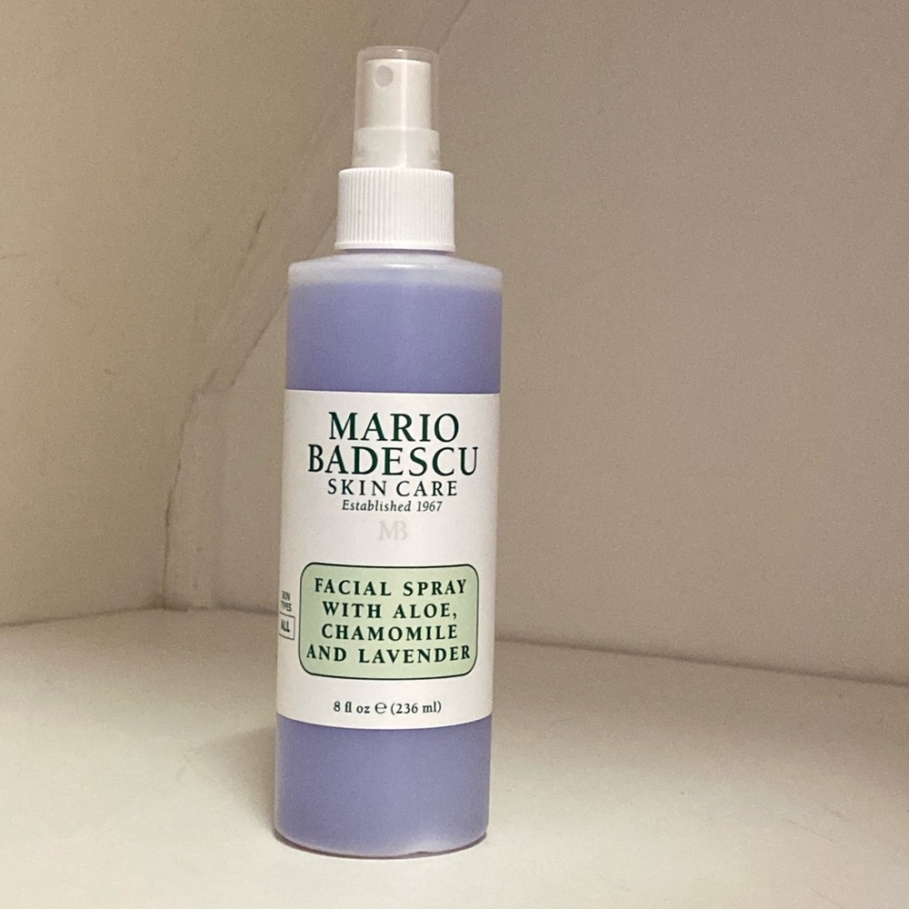 Mario Badescu facial spray (aloe, chamomile and lavender)